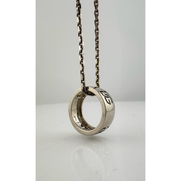 Dolce and Gabanna Cut Out DG Ring with Necklace - Picture 5 of 14